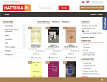 Tablet Screenshot of hatteria.pl